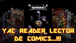 YAC READER EL MEJOR LECTOR DE COMICS 2020 yacreader comicscbr comicscbz [upl. by Anilemrac]