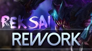 OLD Eternum RekSai League of Legends Skin Spotlight [upl. by Gnes]