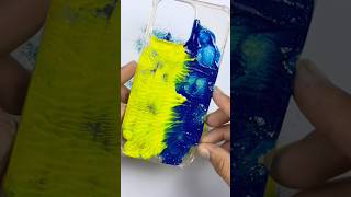 Mobile cover amazing acrylic paint artsatisfying art shorts [upl. by Endo]