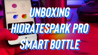 Unboxing Hidratespark Pro Smart Bottle [upl. by Bullis791]