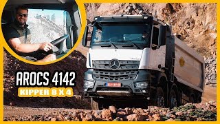 TEST Mercedes AROCS 4142 8x4quotGquot Klasa među kamionima [upl. by Durman]