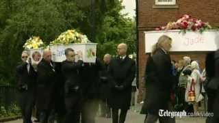 Derby house fire childrens funeral held [upl. by Maze]