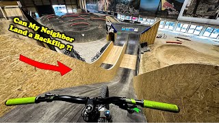 We Ride this Mega Indoor Bike Park  Area 47 [upl. by Norri149]