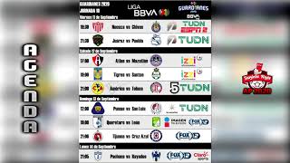 Próximos Partidos Horarios Transmisiones y Pronósticos  JORNADA 10 Apertura 2020  Liga Mx [upl. by Alinna]