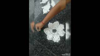 Tangelo in Diwali shortsvideo rangoli [upl. by Ettesel]