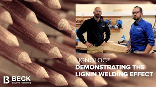 LIGNOLOC®  Demonstrating the Lignin Welding Effect [upl. by Dranoel]