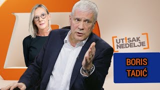 UTISAK NEDELJE Boris Tadić  Šta je istina o Kosovu i Metohiji [upl. by Adnohsel]