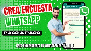 Cómo crear una encuesta en WhatsApp Paso a paso [upl. by Esinaj352]