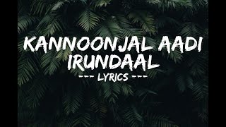 Kannoonjal Aadi irundaal Cover Song lyrics  Black Memories [upl. by Lleret66]