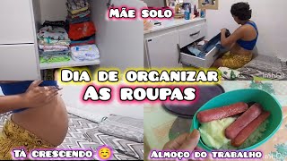 DIA DE ORGANIZAÇÃO DO GUARDA ROUPATAVA PRECISANDO MUITO MAE SOLO [upl. by Sahcnip]