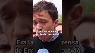 ¿Encubrió Sumar las quotfechoríasquot de Íñigo Errejón [upl. by Baillie665]