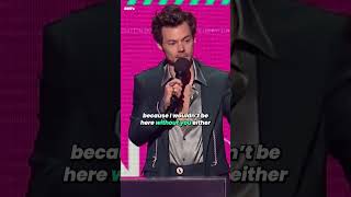 Harry Styles Thanks One Direction At The BRITs 🥰 [upl. by Anitak749]