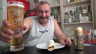 Acıktım Susadım ve YoruldumEfes MaltTavuk Tantuni [upl. by Onairam]