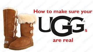 How To Make Sure Your UGGs Are Real  Offerscom [upl. by Elinnet600]