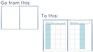 DIY How to Make Your Own Monthly Planner in Word [upl. by Onibla]