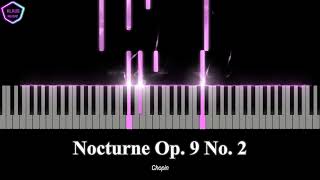 Chopin  Nocturne Op 9 No 2  Piano Tutorial by Klaus Music [upl. by Sainana]