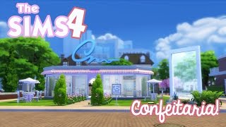 CONFEITARIA NOVA ❤️ The Sims 4 Construção [upl. by Acsicnarf]