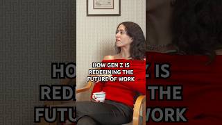 Future of Gen Z work genz genzmarketing careeradvice hybridwork podcastclips podcastinterview [upl. by Kylynn]