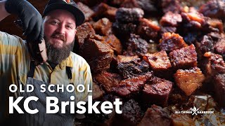 Kansas City Brisket Recipe  Chef Tom X All Things Barbecue [upl. by Odlopoel]