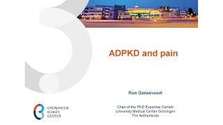 Pain in ADPKD  Professor Dr Ron Gansevoort  18 September 2021 [upl. by Cuhp]