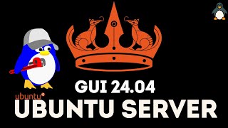 How to Install GUI on Ubuntu Server 2404  Installing Desktop Environment on Ubuntu Server 2404 [upl. by Damali]