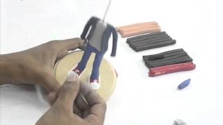 Parte 2 Video tutorial caricatura bob marley plastilina [upl. by Emia]