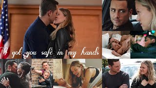 Jay Halstead amp Hailey Upton Chicago Pd  I got you safe in my hands  Upstead love story s4s9 [upl. by Enitram858]