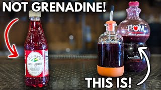 How to Make REAL Grenadine at Home And 3 Cocktails to Use It In [upl. by Sirehc]