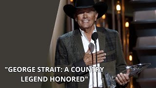 George Strait Honored at 2024 CMA Awards [upl. by Eselahc731]