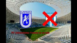 FC Universitatea Craiova vs cs universitatea Craiova [upl. by Ruscio]