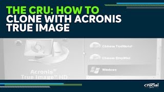 Cloning with Acronis True Image HD [upl. by Namso]