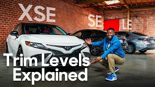 What Do LX EX or XLE Mean  Car Trim Levels Explained [upl. by Eirrehc]