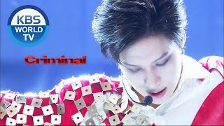 TAEMIN태민  Criminal Music Bank  KBS WORLD TV 200918 [upl. by Wandie]