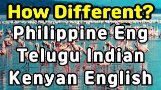 3 Accent English Philippine English Telugu Indian amp Kenyan English Accents in One Go [upl. by Acessej]