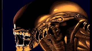 Video Game Deaths Alien 3 SNES Death AnimationGame Over [upl. by Annonyw688]