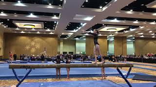 Madison Thrall 3rd Place Beam 2019 Pikes Peak Cup [upl. by Japha]