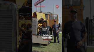 Tractos clásicos de NL visitan la planta de Kenworth Mexicana [upl. by Azrim]