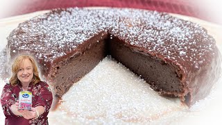 Outrageous CHOCOLATE CRANBERRY FUDGE CAKE  Easy Holiday Cake Recipe  Ocean Spray Cranberry Sauce [upl. by Timmons]