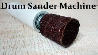 How to Make a Drum Sander Machine at home  Easy way [upl. by Maggie]