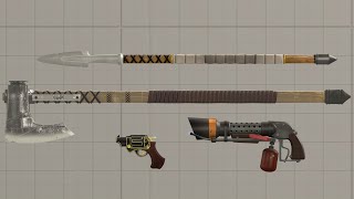 SFM Team Fortress 2 Enhanced Small Weapons Pack 36 [upl. by Akinek]