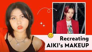 HOOKs Aiki Makeup Look ✨ [upl. by Eilagam11]