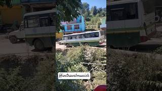 hrtcnewhrtc rampurbustours driver himachalpradesh mountains bustours [upl. by Akienaj647]