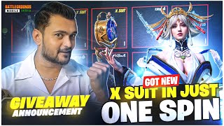 NEW GIRL X SUIT CRATE OPENING  VIDEO BY NSG HARSH BattlegroundsMobileIN [upl. by Einnahpets]