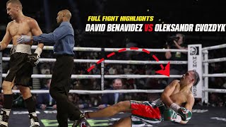 David Benavidez vs Oleksandr Gvozdyk 🥊Knockout  PREFIGHT ANALYSIS HIGHLIGHTS  BenavidezGvozdyk [upl. by Denison]