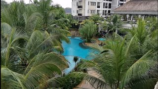 Royal Tulip Springhill Resort Jimbaran Buffet Breakfast and Deluxe Room With Pool View [upl. by Gytle]