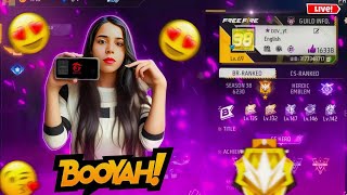 1 VS 2 CUSTOM  FREE FIRE LIVE WITH Div yt❤️‍🔥 Ffgirl divyt girllive [upl. by Ekaj45]