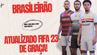 MOD GRÃTIS COM BRASILEIRÃƒO SÃ‰RIE A MUNDIAL DE CLUBES LIBERTADORES TIMES SÃ‰RIE B ATUALIZADO FIFA23 [upl. by Anyt]