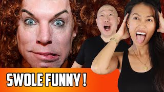 Carrot Top amp His Box Of Mysteries Reaction  Stand Up Comedy MDA 2007 [upl. by Lienaj]