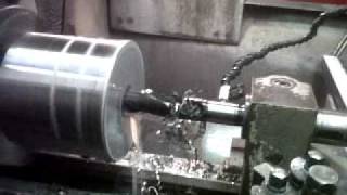 Inconel drilling on manual mahine with Allied Machine amp Eng [upl. by Otnas]