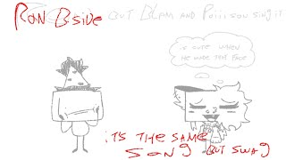 Ron Bside But Blam And Poiiison Sing It [upl. by Eniretac]